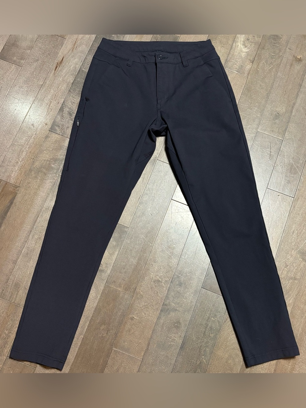 BYLT Everyday Pant 2.0 Pants Men 32 Slim Navy Slate Blue Performance Tech Golf